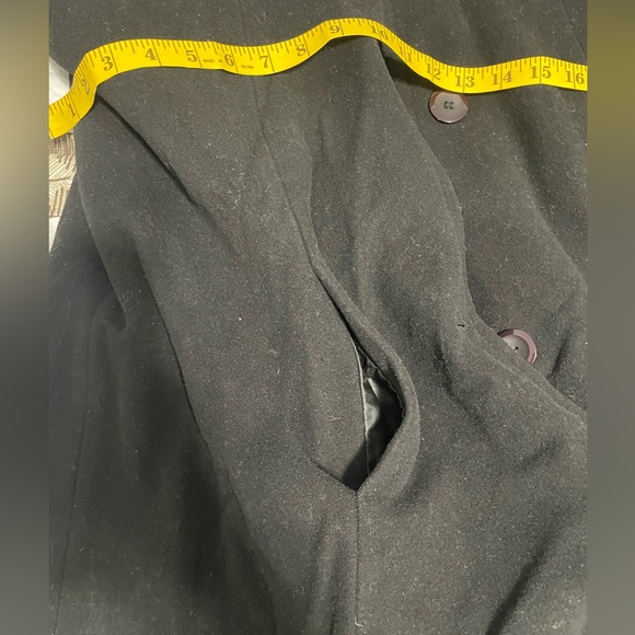 Vintage Irving Samuel Wool Coat With Fox Collar - Picture 12 of 13